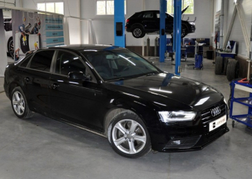 Чип тюнинг Audi A4 2.0 TFSI 225hp 2014 года выпуска