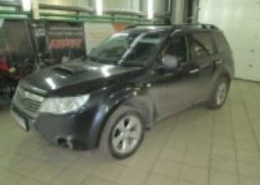 Программное отключение и удаление сажевого фильтра на Subaru Forester 2.0 TD 147hp 2008 года выпуска