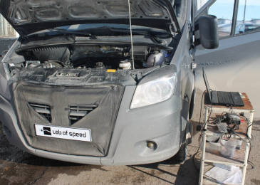 Чип-тюнинг с отключением клапана EGR на Gazel Next 2.8 tdi 149hp 2015 года выпуска