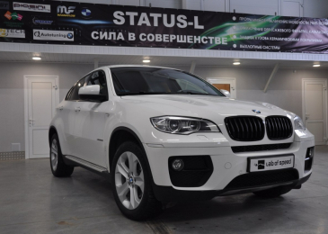 Чип тюнинг на BMW X6 e71 3.5i 306hp 2013 года выпуска
