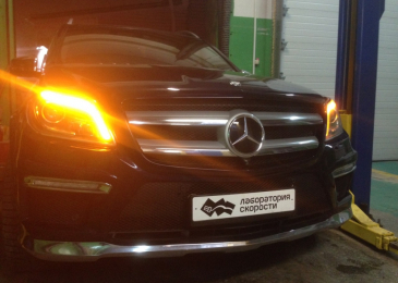 Чип-тюнинг и отключение катализаторов на MERCEDES GL550 4.7 435hp 2014 года выпуска